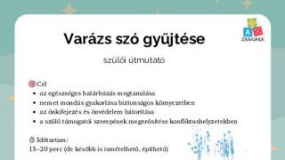 Buborékházikó - szülői gyakorlatok